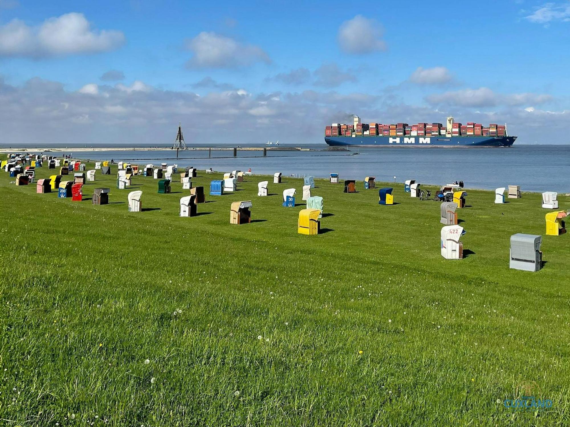 Ferienwohnung 223 Haus Nautic Cuxhaven Exteriör bild